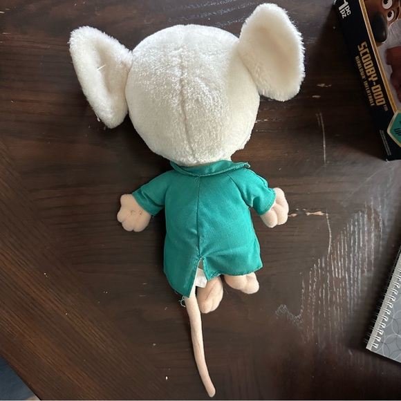 Warner Bros Animaniacs Pinky Acme Lab Plush Doll Vintage 1997 WB Cartoon - Picture 5 of 7